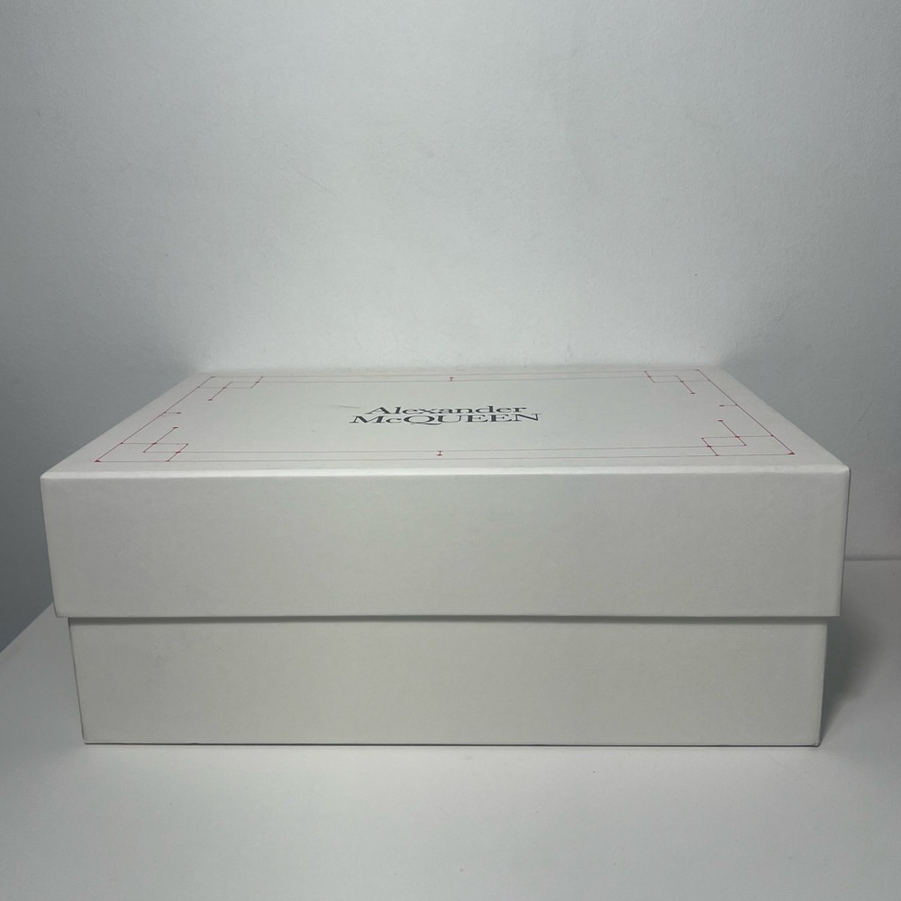 Alexander McQueen AMQ Storage Display Heel Sneaker Sandal Slides Shoebox Box - Picture 6 of 14